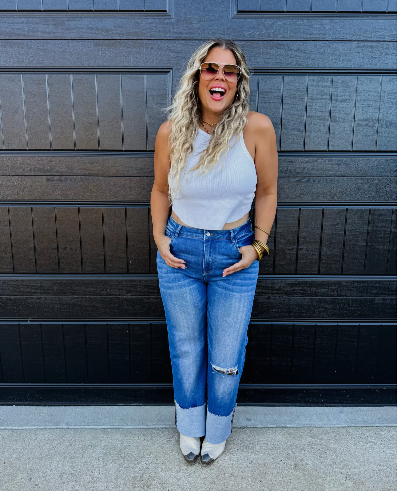 The Perfect Fit Straight Jeans.