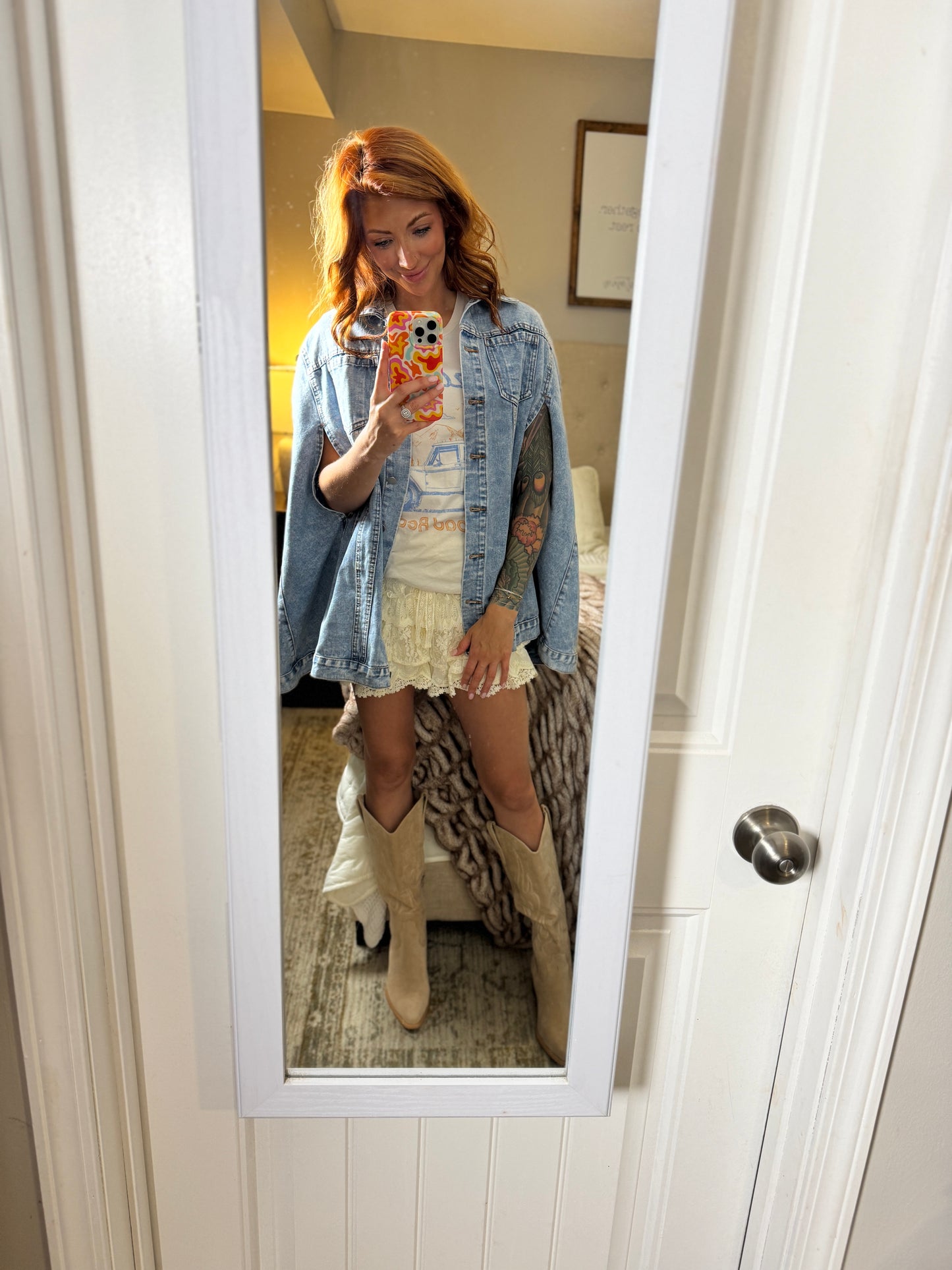 The Juliet lace shorts