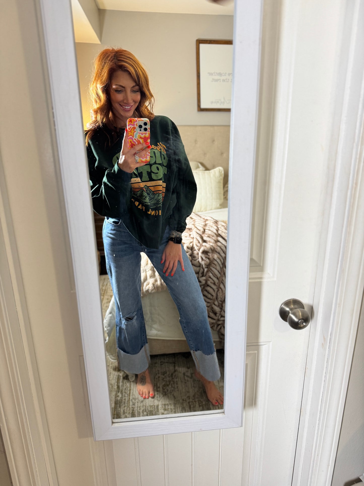 The Perfect Fit Straight Jeans.