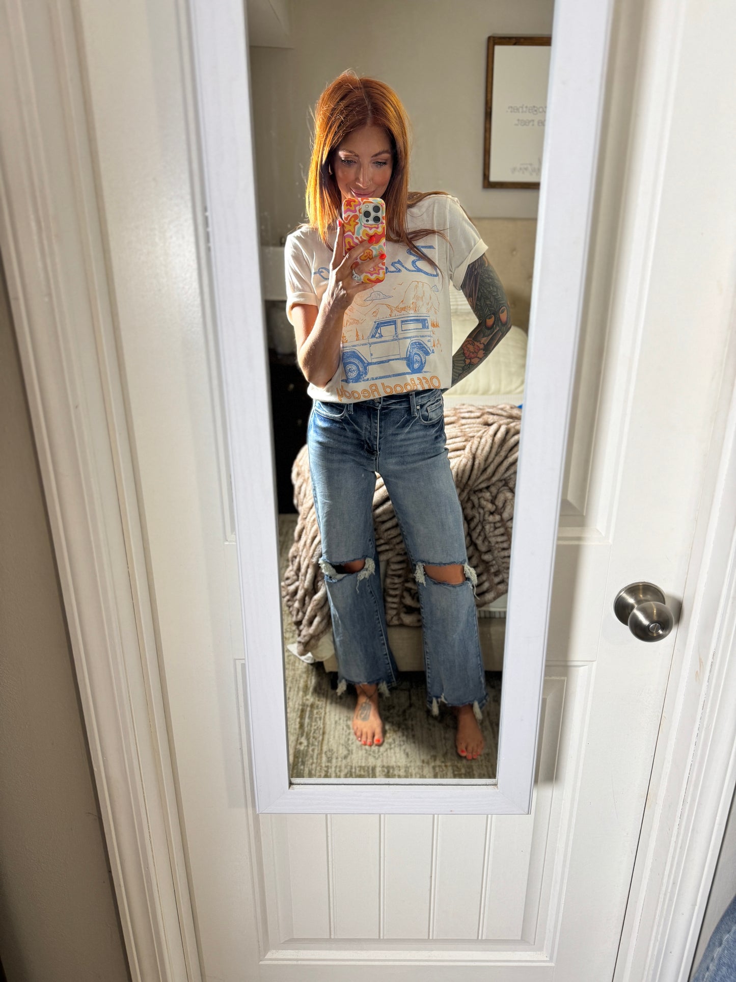 Fringe benefit denim