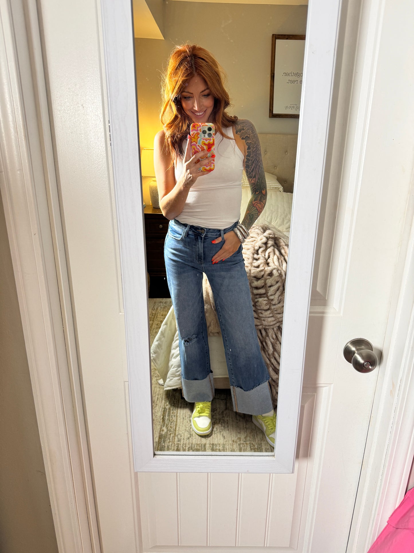 The Perfect Fit Straight Jeans.