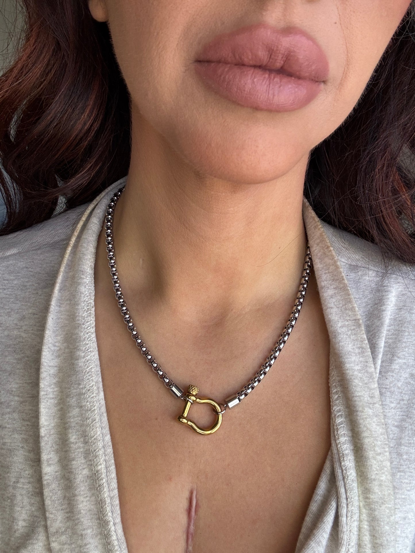 Box chain necklace