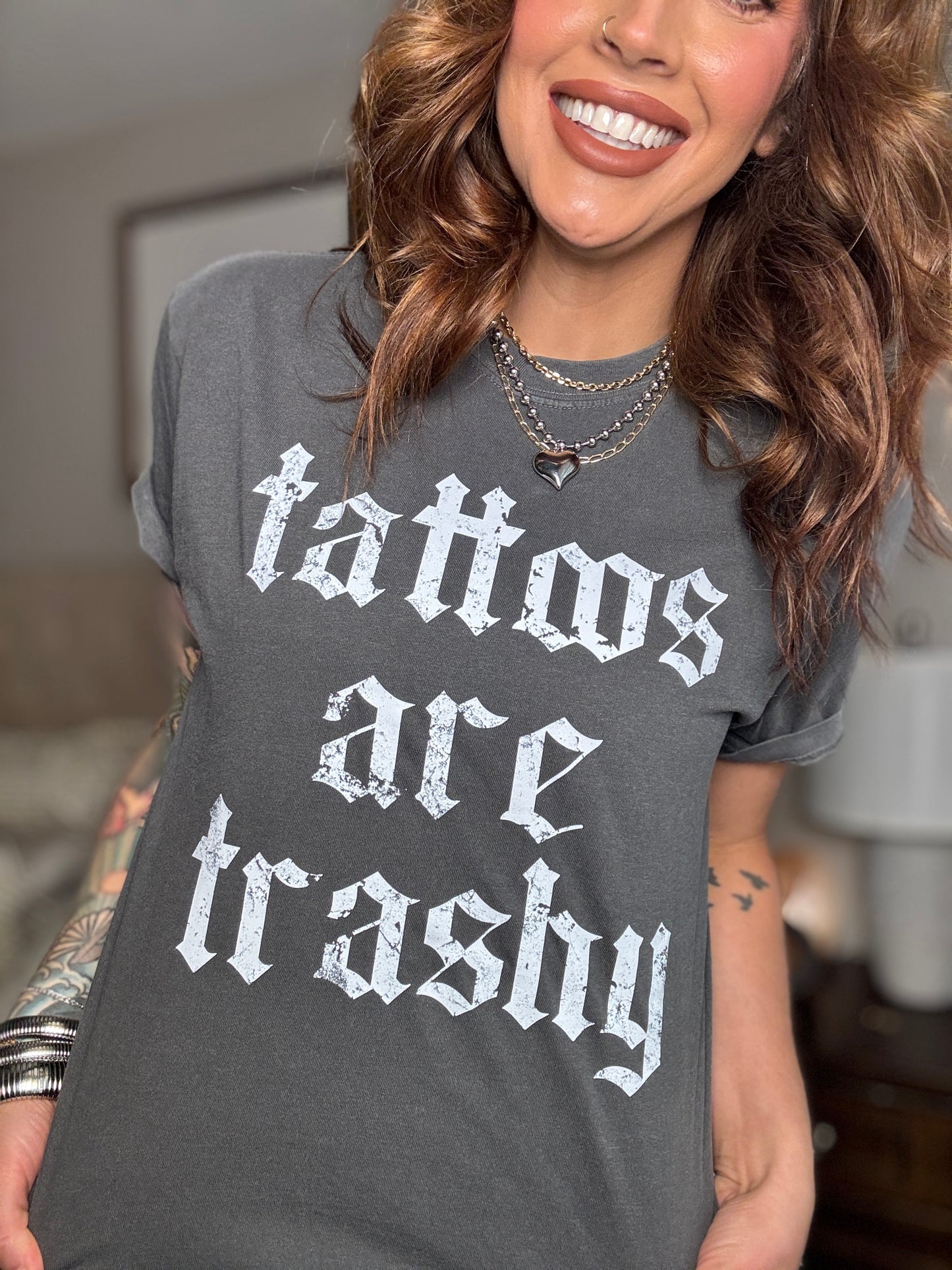 Tattoos are trashy tee