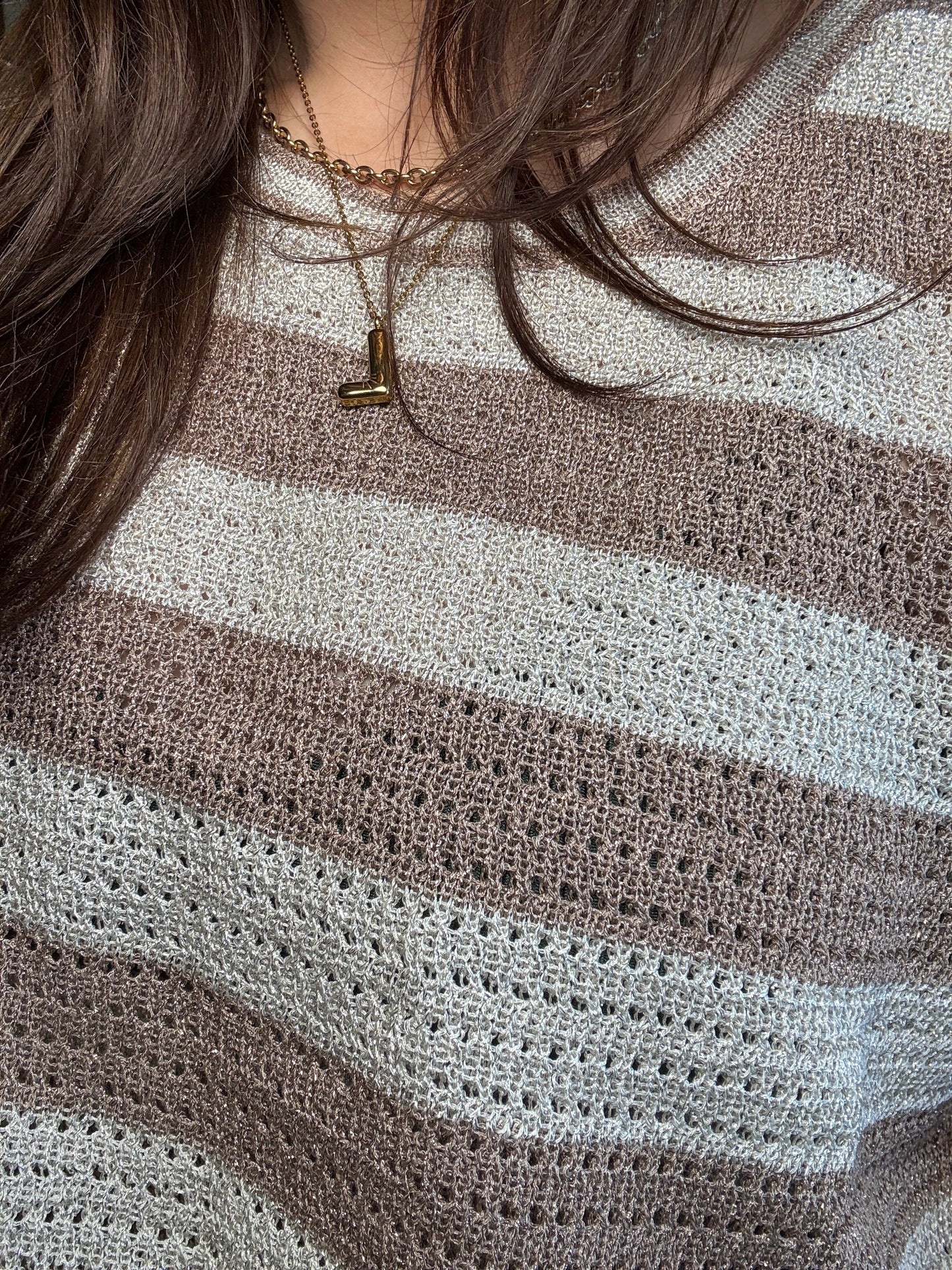 Soft glow striped tank