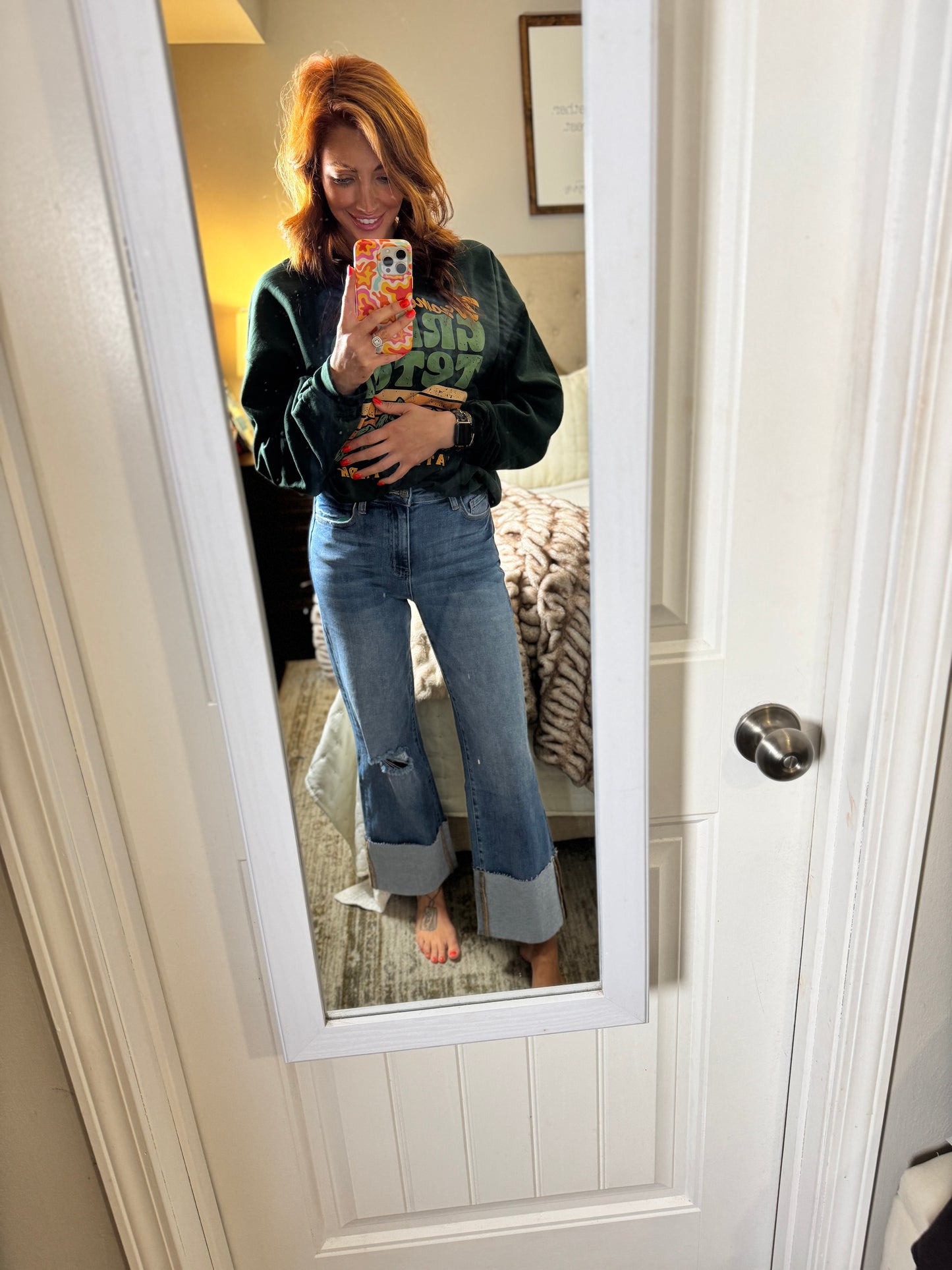 The Perfect Fit Straight Jeans.