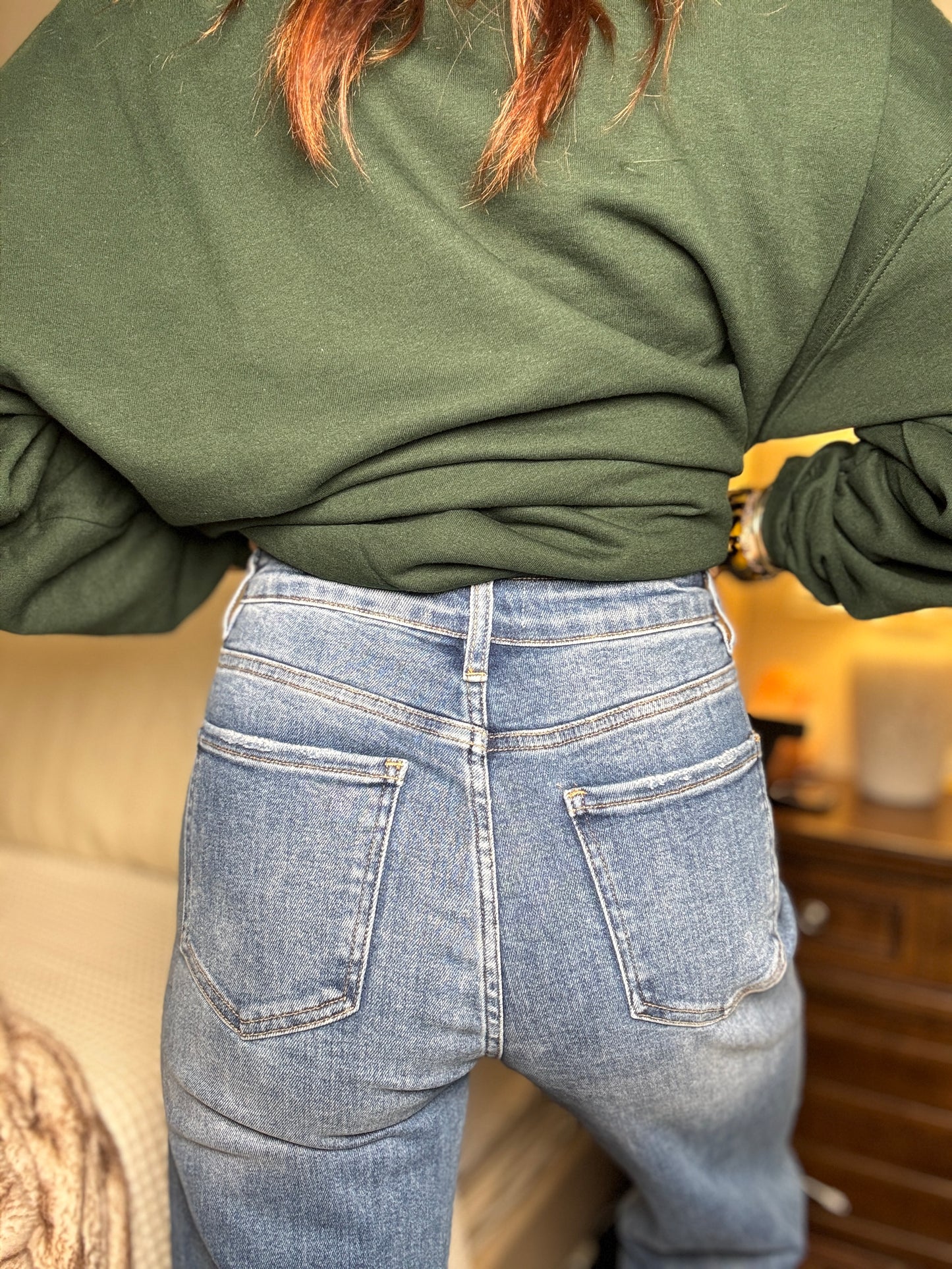 The Perfect Fit Straight Jeans.