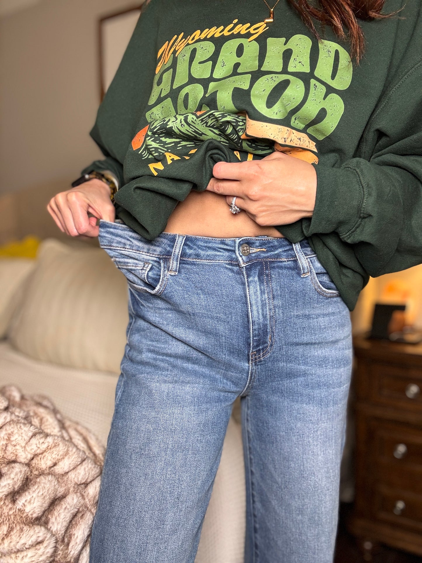 The Perfect Fit Straight Jeans.