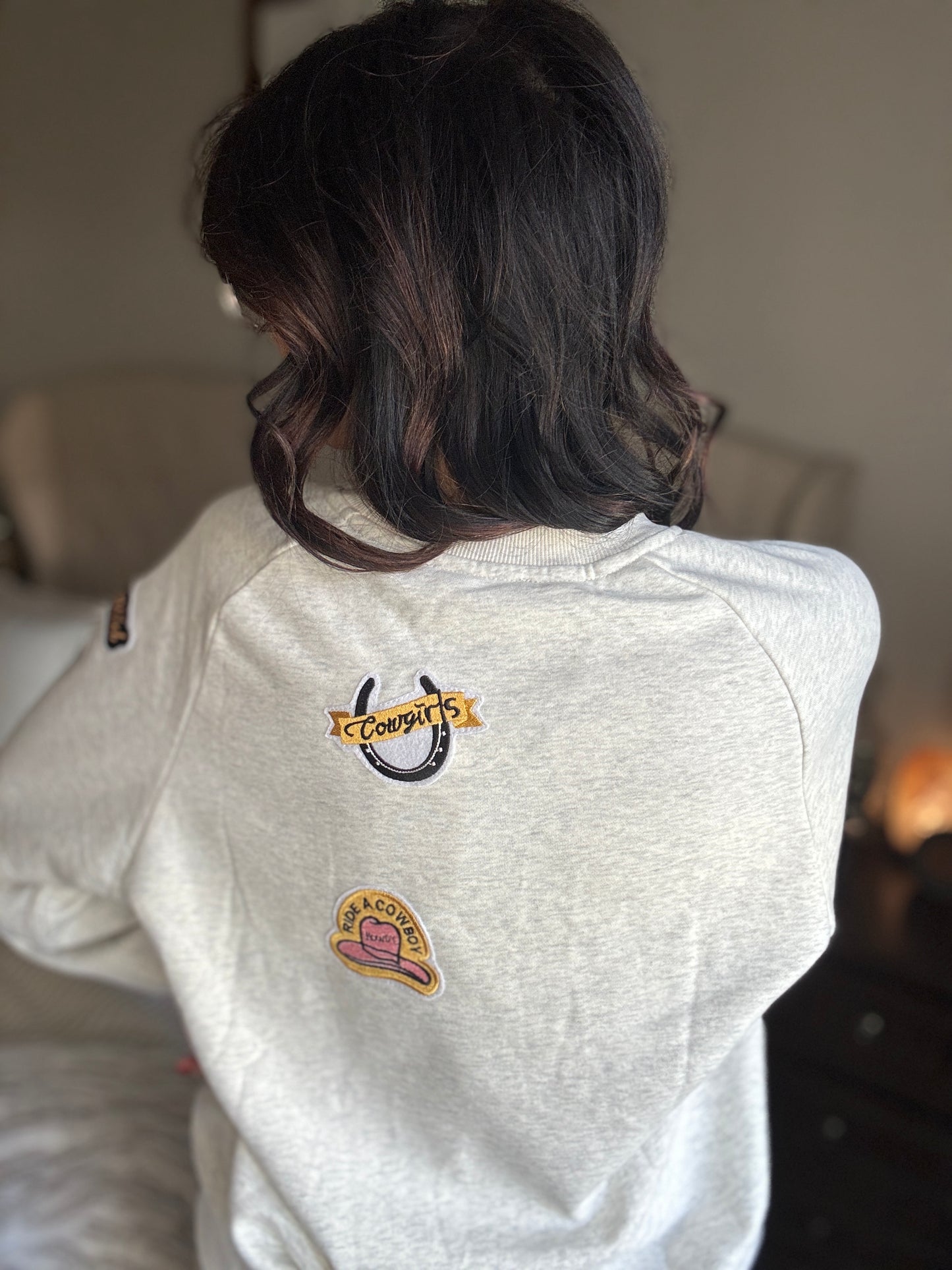 Desert patches sweatshirt