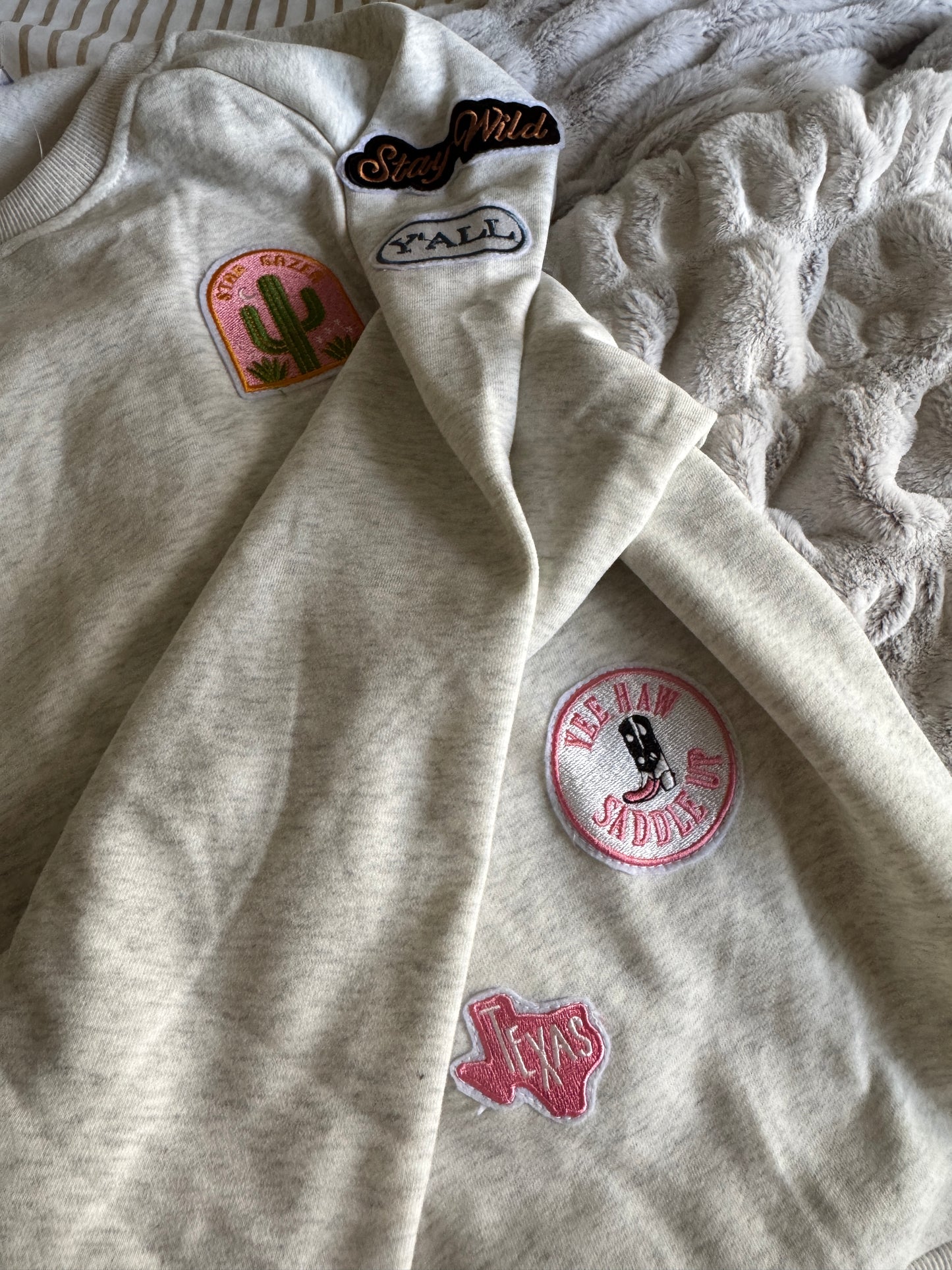 Desert patches sweatshirt