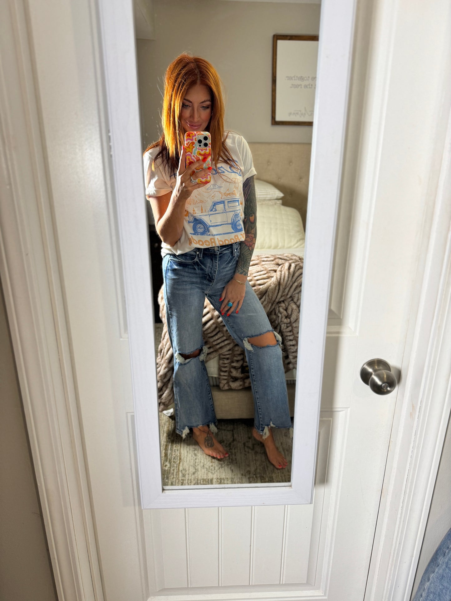 Fringe benefit denim