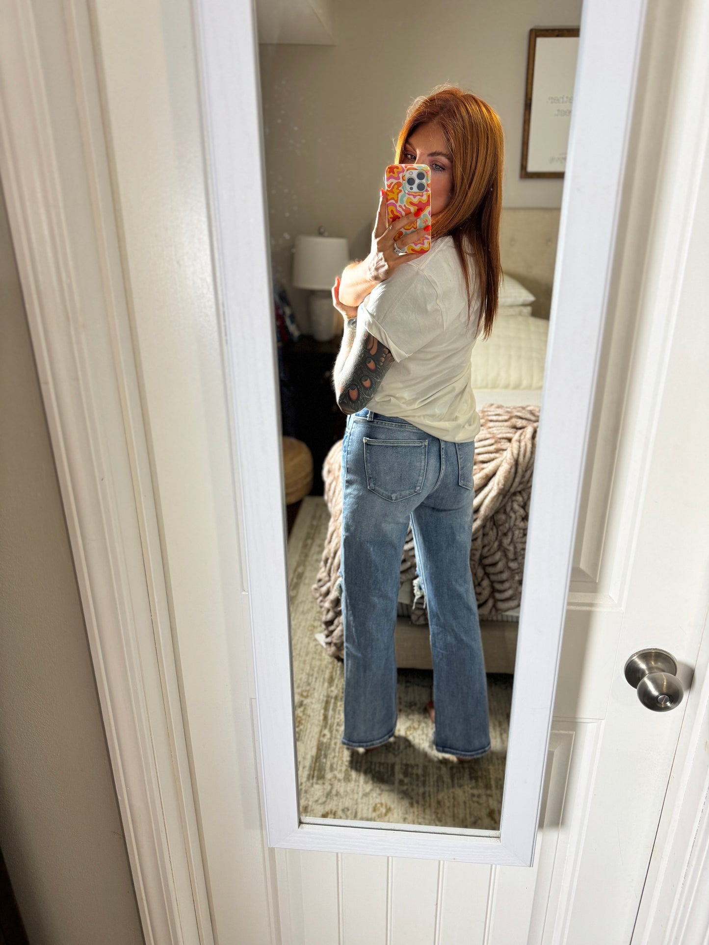 Fringe benefit denim