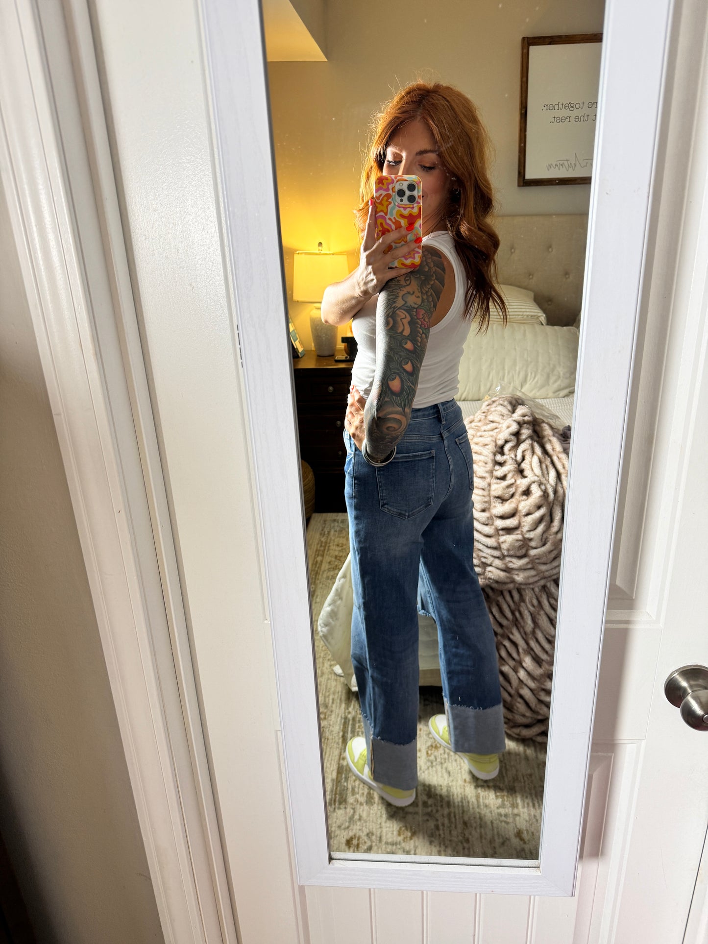 The Perfect Fit Straight Jeans.