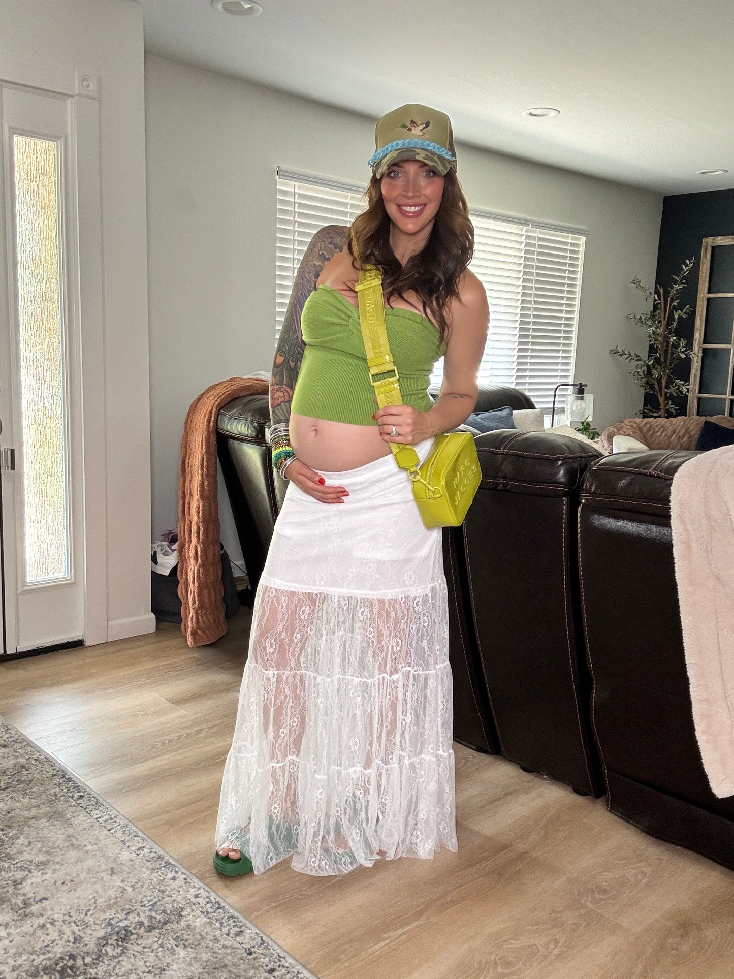 The Four Seasons Lace Skirt