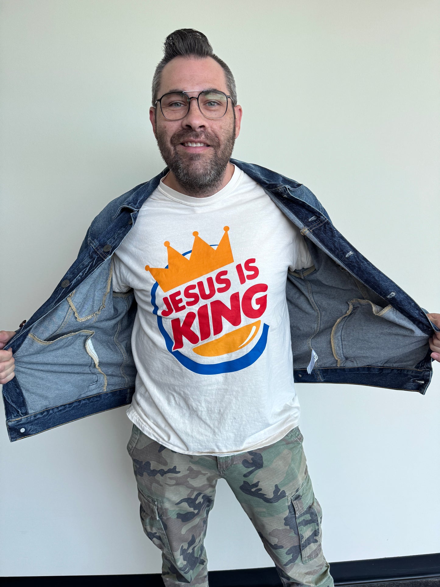 Jesus is 👑 tee.