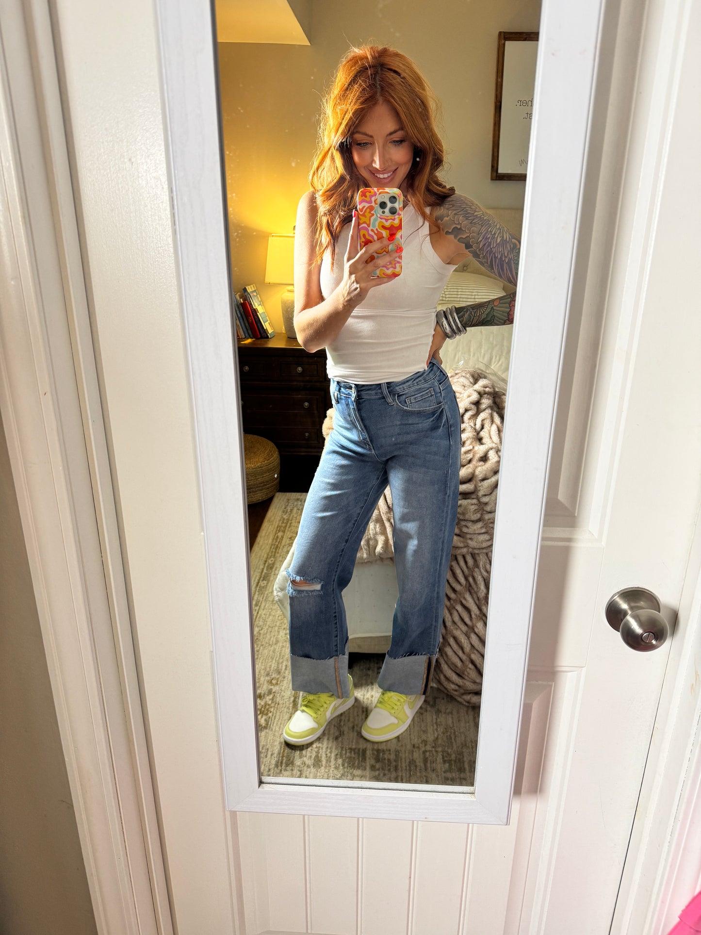 The Perfect Fit Straight Jeans.