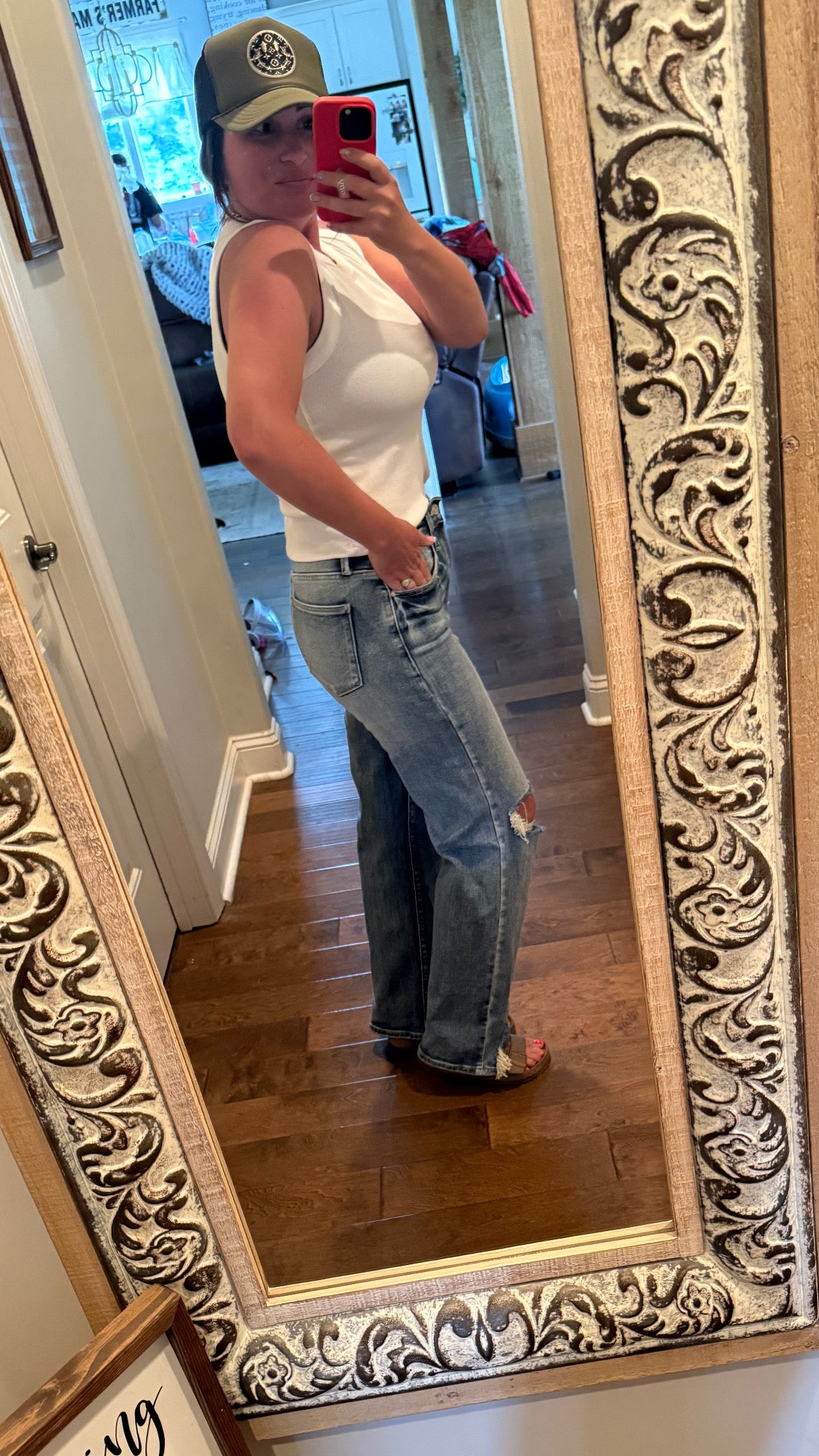 Fringe benefit denim