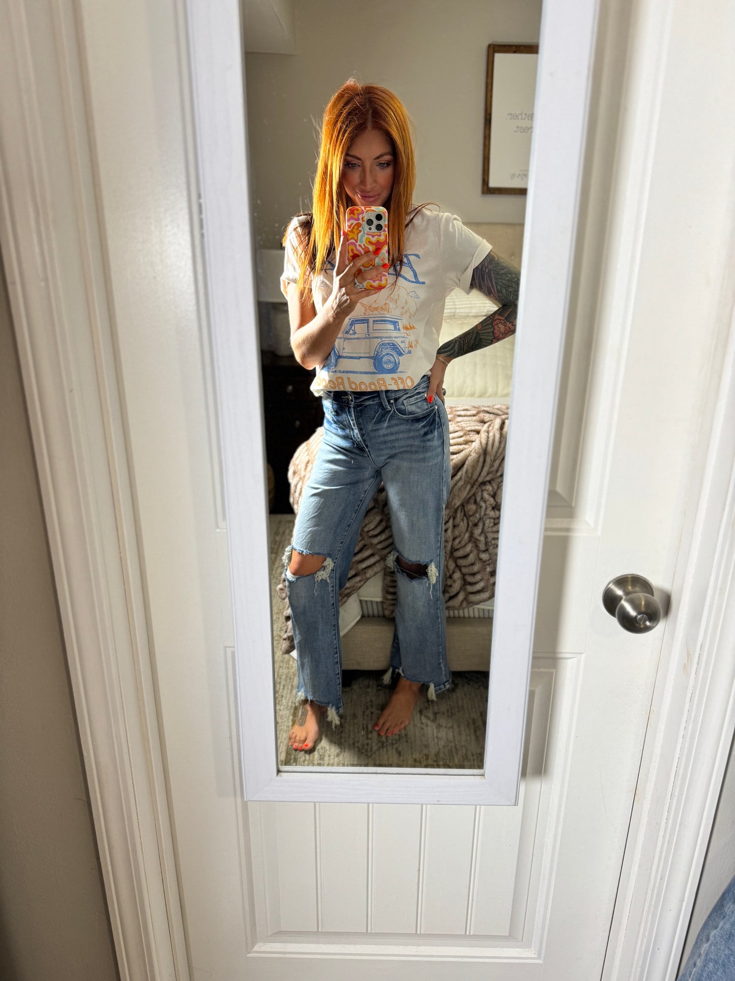 Fringe benefit denim