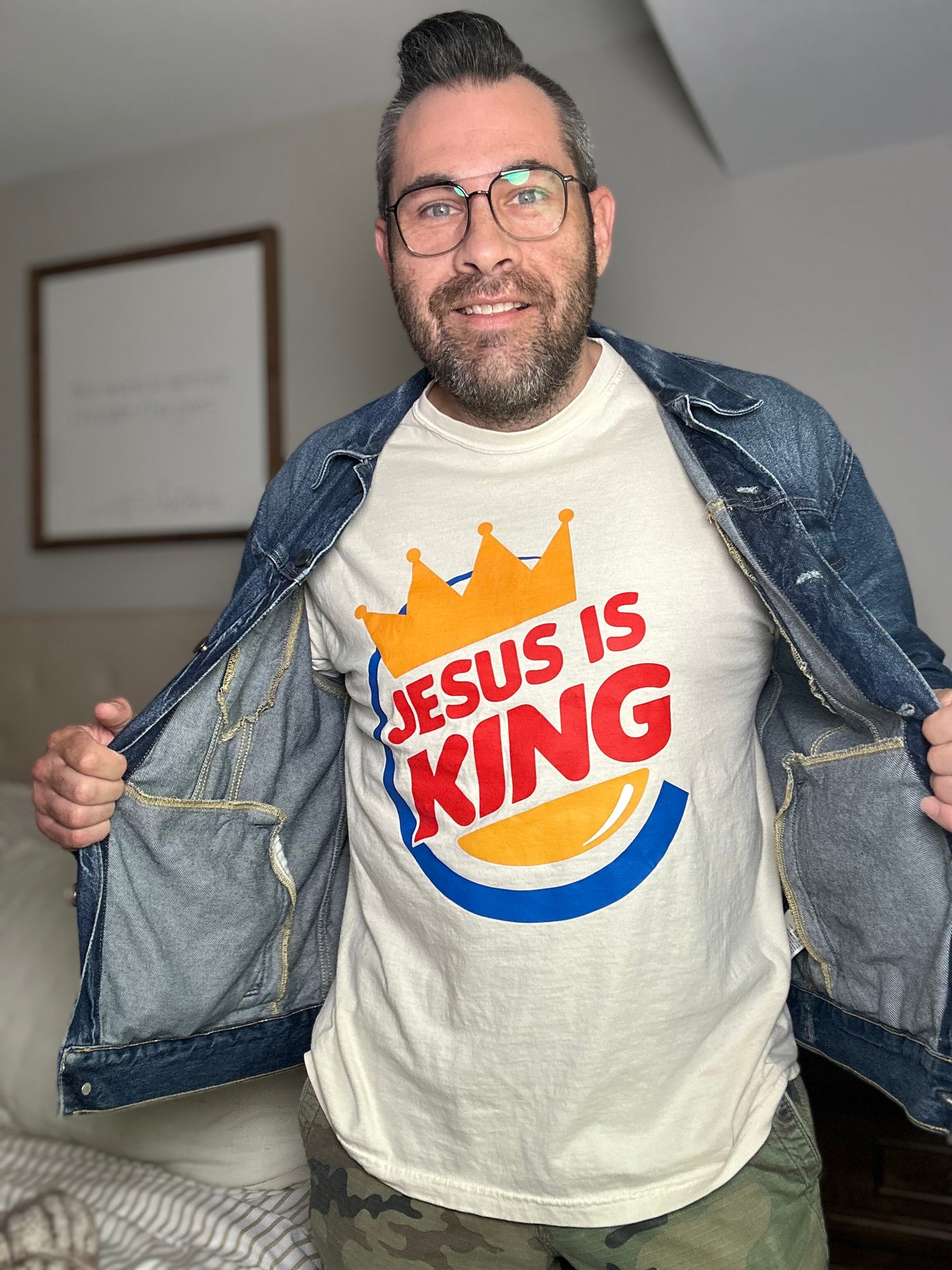Jesus is 👑 tee.