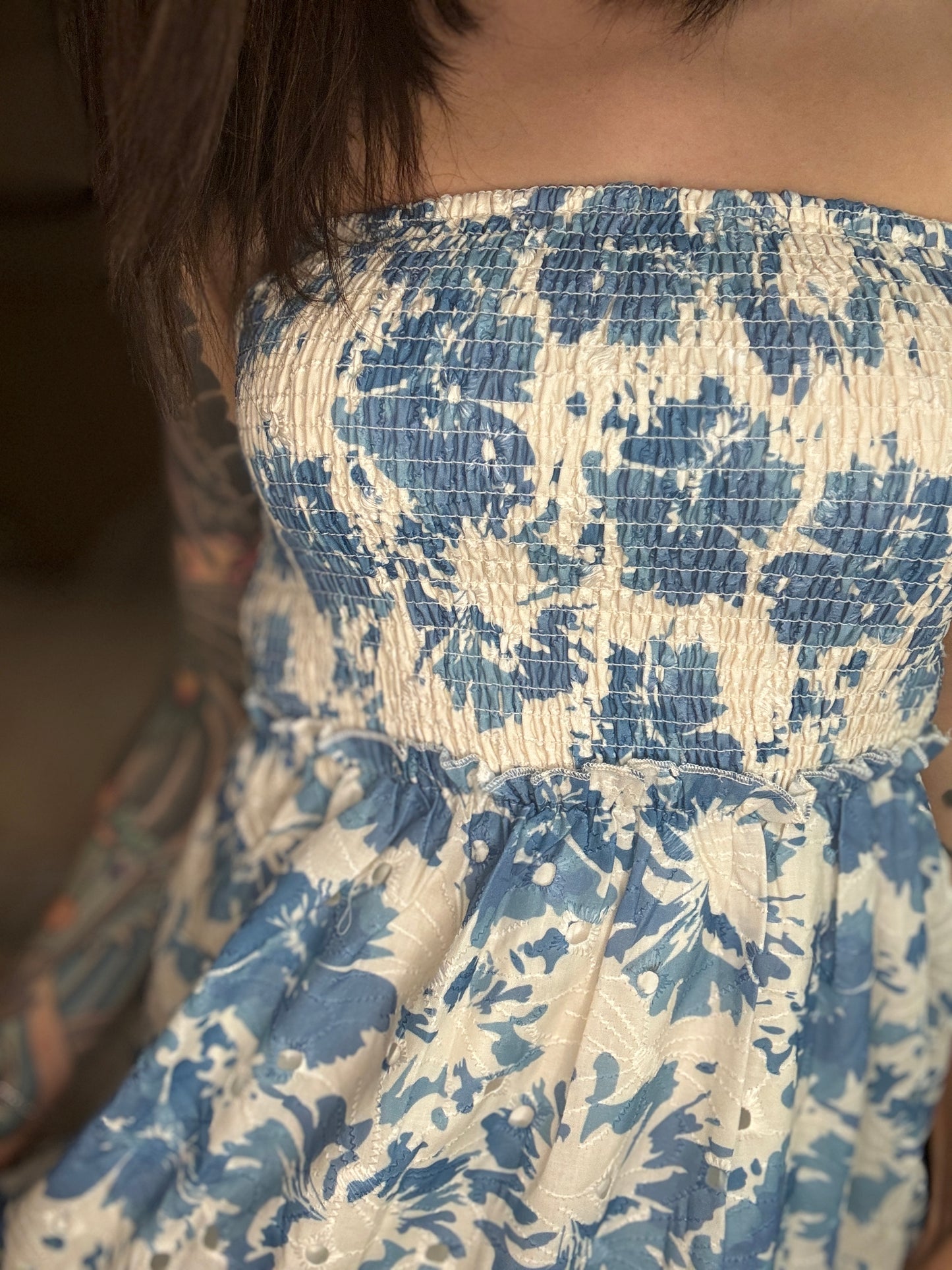 Floral Vintage print dress