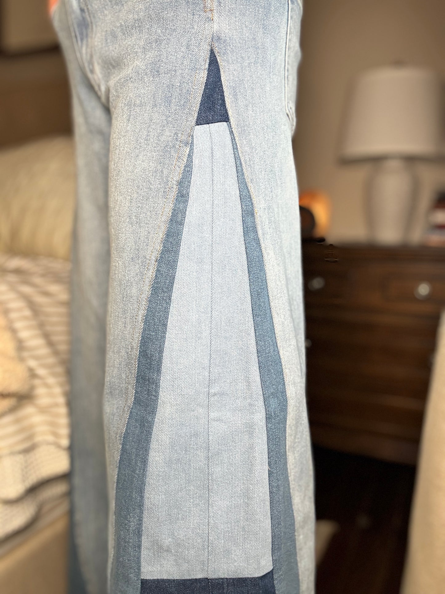 The free bird wide leg denim