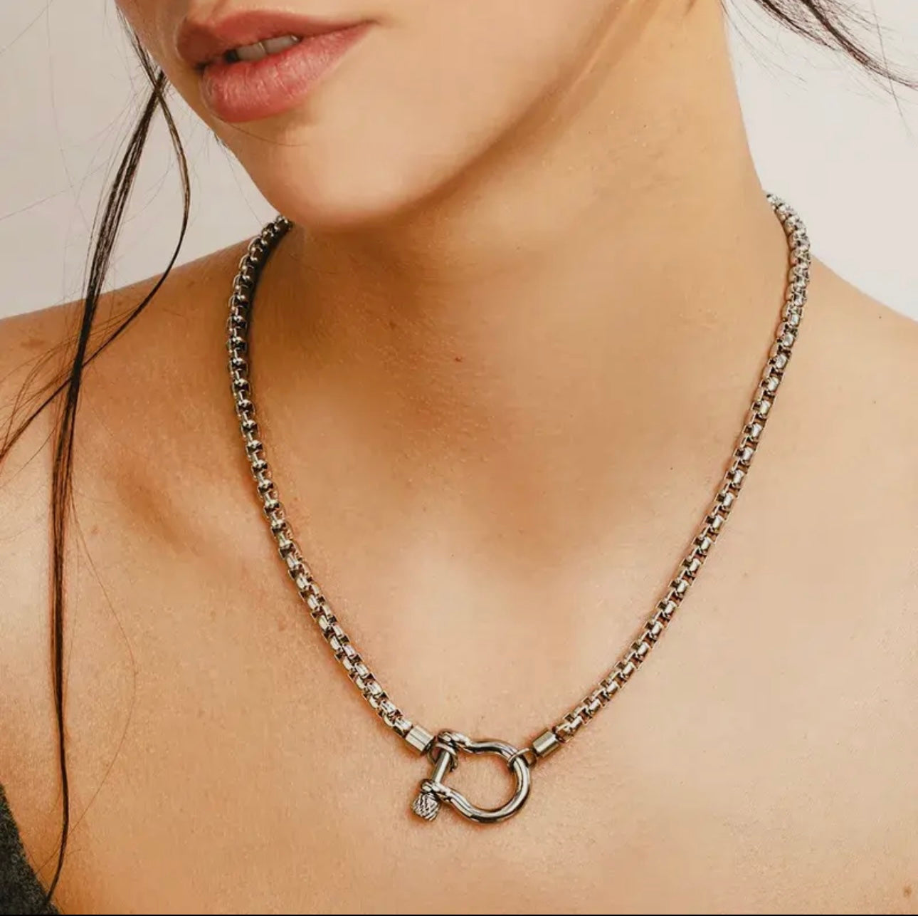 Box chain necklace