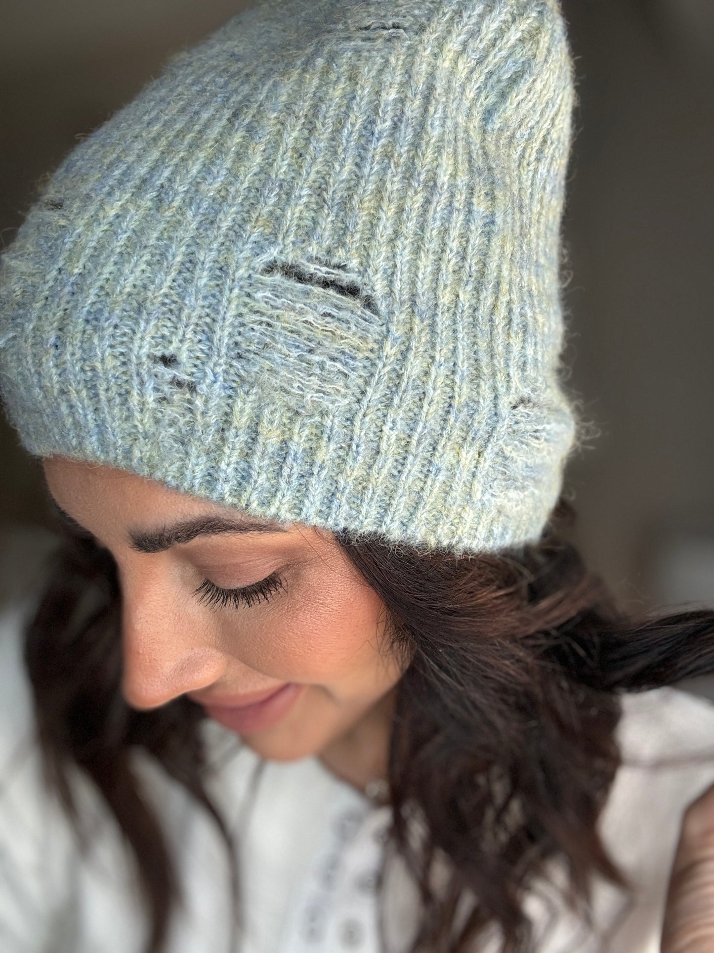 Distressed Beanie (4 colors)