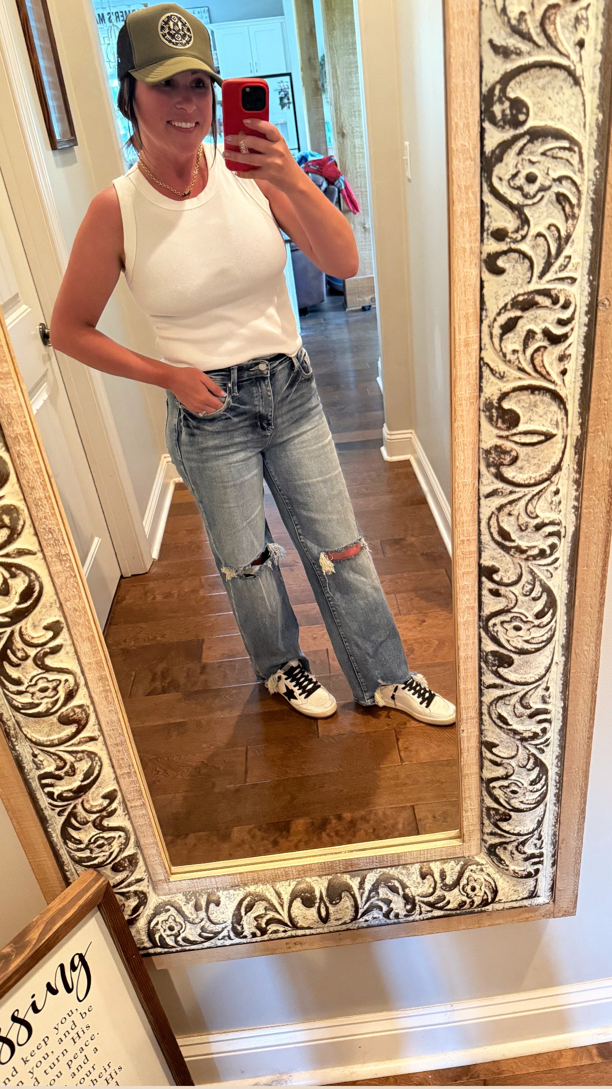 Fringe benefit denim