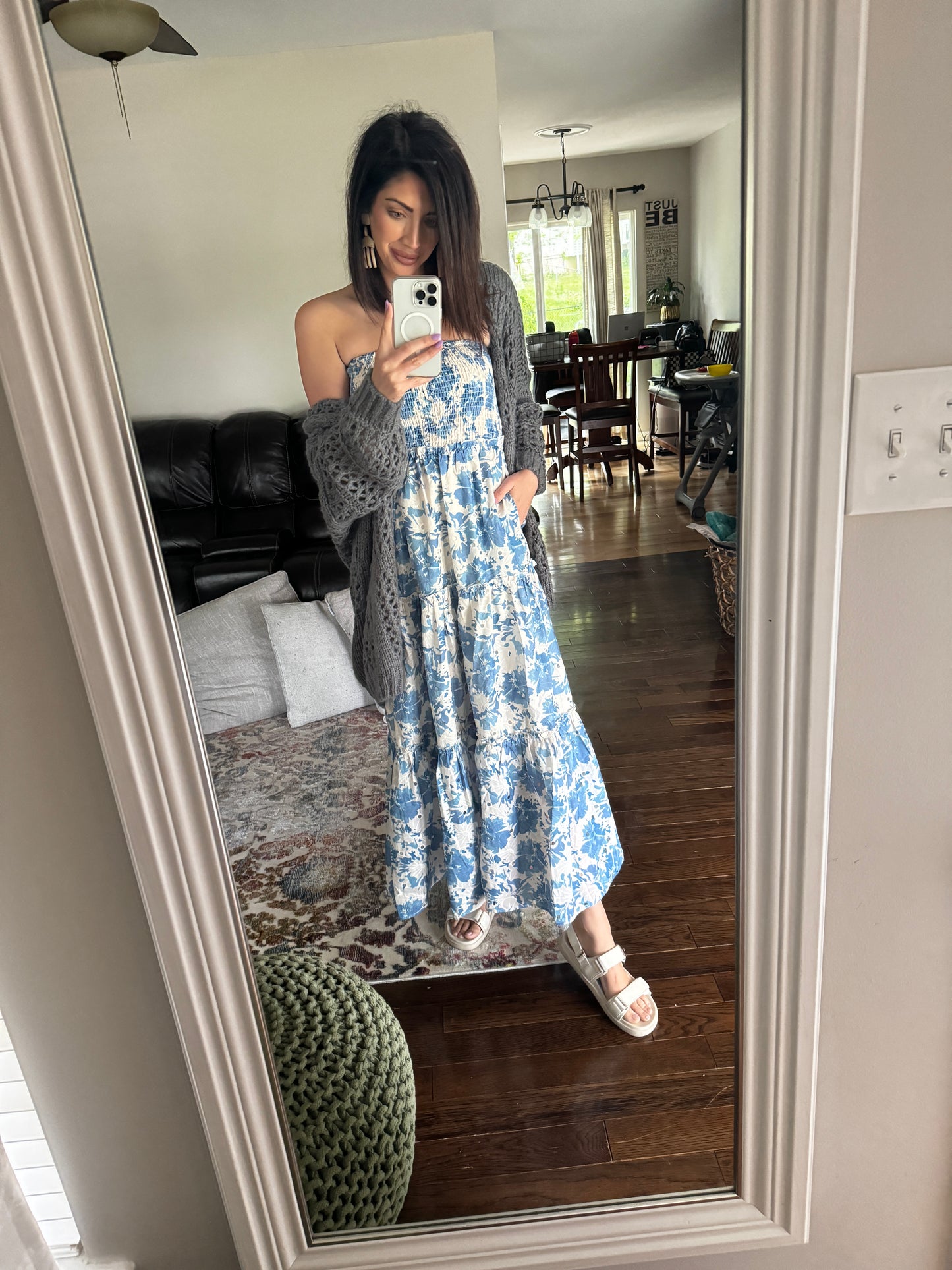 Floral Vintage print dress