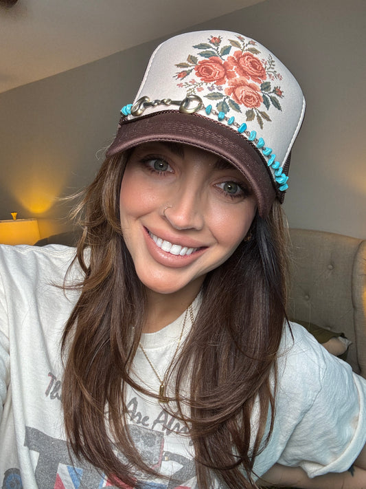 Cross stitch trucker